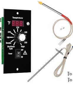 Controller Kit Replacement for Traeger BAC236 / BAC365 / BAC283, etc. - Fits Bronson 20, Pro 22/34, Texas Elite 34, Lil Tex, Tailgater & More (Excl. PTG/Ranger/Scout) - Includes 7" RTD Probe & Igniter