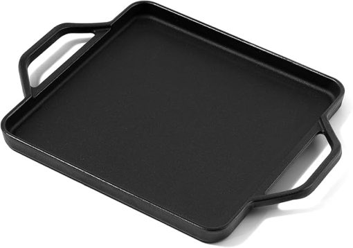 BAC620 Skillet Griddle Grill Replacement Parts for Traeger Timberline 850 1300 Timberline XL TBB01RLG TBB86RLG Traeger Wood Pellet Grill Parts Cast Iron Skillet Induction Flat Top Accessories
