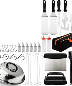 Barbecue Tool Sets 41 Piece BBQ Tool Set BBQ Accessories Set Outdoor Grill Men's Gift with Storage for Barbecue