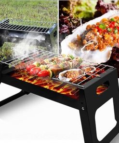 s Outdoor for Portable Folding Charcoal BBQ Accessories Barbecue Camping Supplies Barbecue Kitchen Tools 2