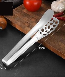 Grill Tongs BBQ Tongs Stainless Steel Grill Tongs for Cooking Outdoor Grilling Wide Scalloped Tongs Grill Tongs for BBQ 2