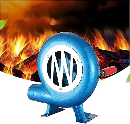 DARZYS Hand Crank Blacksmith Forge Blower, Grill Fire Starter Flame Exciter, For Camping Cooking Tools Accessories(80W) DARZYS Hand Crank Blacksmith Forge Blower, Grill Fire Starter Flame Exciter, For Camping Cooking Tools Accessories(80W)