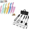 HAUSHOF Large Grilling Accessories and HAUSHOF Steak Knives Set of 4 3