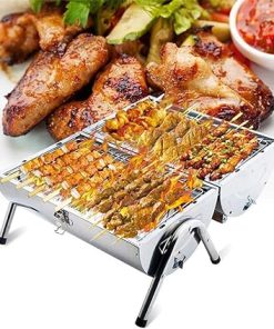 BBQ Portable Outdoor Barbecue Home Kitchen BBQ Accessories Barbecue Grill Outdoor Travel Barbecue Tools Outdoor Barbecue 2