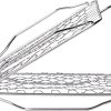 56040 Griddle Grill Replacement Parts for Napoleon Prestige 500 Prestige Pro 500 Built-in lex 485 605 730 Series P500RSIBPSS-3 BIP500RBNSS-3 BIPRO500RBPSS-3 Reversible Cast Iron Griddle Plate 4