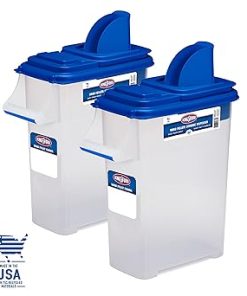 Kingsford Wood Pellet Storage Containers – Heavy Duty Airtight Container for Outdoor Grill and Smoker 2