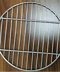 BBQ Grill Grate 304 Stainless Steel Round BBQ Grill Mesh Home Roast Nets Bacon Grill Tool Iron Nets Barbecue Accessories Non-Stick BBQ Mat Grid Cooking Grill Grates 2