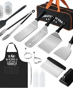 Dad Gifts from Daughter Son for Father's Day Birthday Christmas,Cool BBQ Dad Gifts Set for Outdoor Grill Barbecue,Best Gifts for Father in Law,Step Dad,First Time New Dad,Expectant Dad,Elderly Dad
