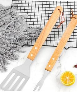 BESPORTBLE 2 Sets BBQ Tools Kit BBQ Shovel Grill Utensils Set Outdoor Barbecue Accessories 2