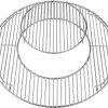 Grill Grates Replacement for Weber 8835, 22.5 inch Charcoal Grills, Kettle, Performer, Master-Touch, Charcoal Smoker, 21.5" Gourmet BBQ System Hinged Stainless Steel Cooking Grate Parts