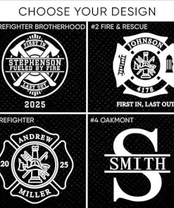 Engraved Firefighter BBQ Grill Accessories Set by HomeWetBar – Custom Barbecue Grilling Kit for Outdoor BBQ and Camping 2