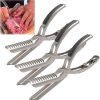 Rib Membrane Remover Stainless Steel Tool Kit, The Ultimate Rib Prep Tool for BBQ Enthusiasts, BBQ Rib Skinner, Ergonomic Design for Easy Membrane Removal (3Pcs)