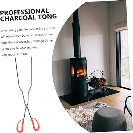 Mipcase 5pcs Fire Pit Tongs Log Grabbers Outdoor Firewood Tools Bbq Tong Fireplace Accessory Camping Tool Set 2 Mipcase 5pcs Fire Pit Tongs Log Grabbers Outdoor Firewood Tools Bbq Tong Fireplace Accessory Camping Tool Set - Image 2