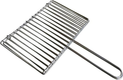 Barbecue mesh Clip,Grilled Fish Clip Stainless Steel Home Barbecue Meat Bar Bout Stool Appliances Supplies Accessories