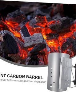 Fast Charcoal Ignition BBQ Fire Starter Barbecue Grill Tool Newspaper or Light Cubes 2