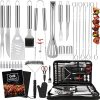 Blackstone Griddle Accessories Kit – 40PCS Set with Basting Cover, Spatula, Scraper, Burger Press, Tongs, Cleaning Kit 3