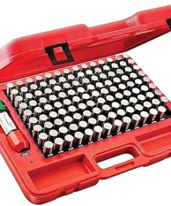 Series S4000 Precision Pin Gage Plus Set, Hardened Tool Steel, 0.626-0.750″ (+) Range, 0.0002″ Accuracy, Pack of 125 2