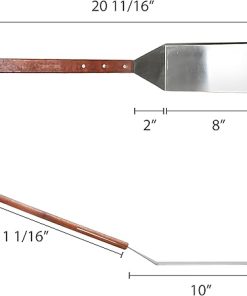 10″ solid turner, long, comes in each 2