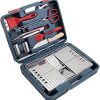 BBQ Grill Tools Set, Stainless Steel Accessories with Fire Pit & Storage Case, Portable Grilling Utensils for Outdoor Camping, Barbecue