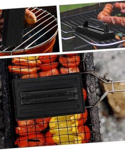BESPORTBLE 5sets Barbecue Grill Cleaner Brush Outdoor Cleaning Tool Grill Brush Scraper Multi-use for 2pcs*5 2