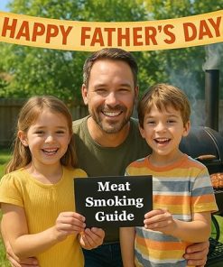 Ultimate BBQ Gifts Set: Must-Have Best Meat Smoking Guide with 47 Meat Types + Wood Flavor Guide + Temperature Chart Outdoor Magnets Smoker Grilling Pellet Accessories Great for Birthday Holidays 2