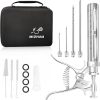 Napoleon BBQ Grill Accessory, Heavy Duty Rotisserie Kit For All Rogue BBQ Grills, Holds Up To 15 lbs, Heavy Duty Motor, Hexagonal Stainless Steel Spit Rod, 2 Forks 3
