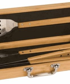 Executive Gift Shoppe | World’s Best Teacher Personalized Bamboo Barbecue Utensils 2