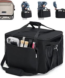 Carry Bag for Ninja Pizza oven, Accessories for Ninja Woodfire Outdoor Pizza Oven OO100 series, Padded Carrying Case with Muti-Pockets and Shoulder Straps, Water-Resistant (Bag Only)