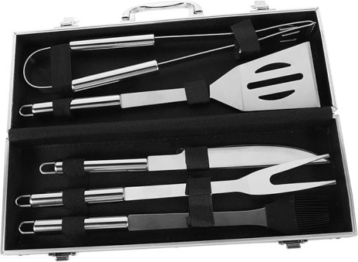 Grilling Tool Kit BBQ Tool Set Case Lightweight Stainless Steel Grill Tools