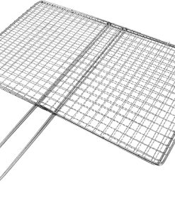 BBQ Accessories Fish Grill Baskets Stainless Steel Grilling Baskets Camping Tool