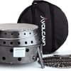 Volcano Grills 20-200 2 Fuel Charcoal & Wood Collapsible Stove Volcano 2 Grill