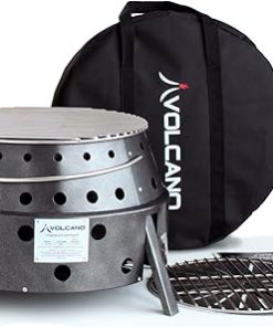 Volcano Grills 20-200 2 Fuel Charcoal & Wood Collapsible Stove Volcano 2 Grill