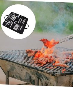MERRYHAPY Accessories Kit 8-in-1 Grill Utensils Set for Outdoor Cooking Grill Tools 2