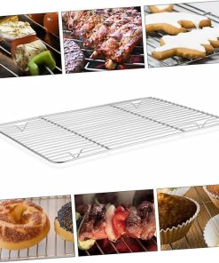 CANIGHT BBQ Tool Set Barbecue Grill Accessory Outdoor Non-Stick Fry Pan Roasting Tool Easy to Clean 2