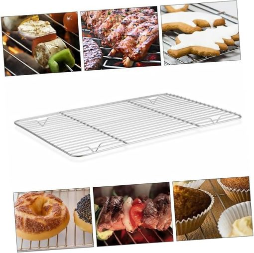 CANIGHT BBQ Tool Set Barbecue Grill Accessory Outdoor Non-Stick Fry Pan Roasting Tool Easy to Clean - Image 2