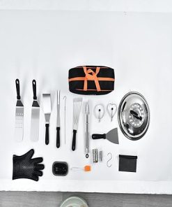 UTEBIT 47PCS Blackstone Griddle Accessories Kit, Griddle Grill Tools Set Flat Top Grill Accessories for Outdoor BBQ, Camp Chef, Professional Grill BBQ Spatula Set 2