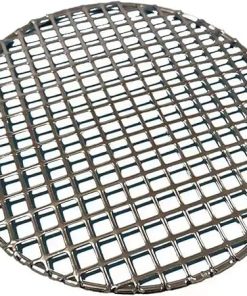BBQ Grill Grate Non-Stick 304 Stainless Steel Barbecue Net Round BBQ Grill Net BBQ Grill Mat BBQ Grill BBQ Accessories BBQ Tools Cooking Grill Grates