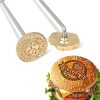 GANAZONO 3sets Griddle Spatula Holder Stainless Steel Spatula Rack Camping BBQ Tool Set 3pcs*3 4