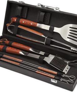 Cuisinart CGS-2010 Premium Grilling Set (10-Piece) and Cuisinart CNW-328 Non Stick 11-Inch, 11 x 11, Grill Wok 2