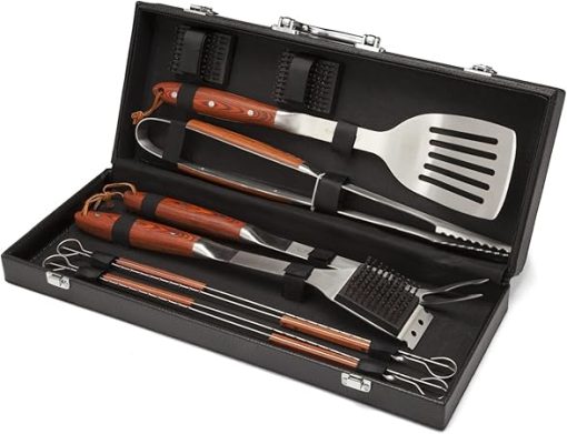 Cuisinart CGS-2010 Premium Grilling Set (10-Piece) & CPK-200 Grilling Prep and Serve Trays, Black and Red Large 17 x 10. 5 - Image 2