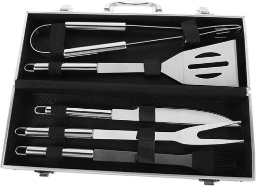 GALPADA 1 Set Grill Tool Kit Stainless Steel Tools Grilling Tools Grill Tools Stainless Steel