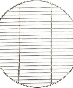 BBQ Grill Grate 304 Stainless Steel Round BBQ Grill Mesh Home Roast Nets Bacon Grill Tool Iron Nets Barbecue Accessories Non-Stick BBQ Mat Grid Cooking Grill Grates