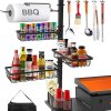 Griddle Accessories Kit, Terlulu 29 PCS Flat Top Grill Accessories for Blackstone and Camp Chef, Metal Spatula Set with Burger Press, Melting Dome, Scraper, Tongs, Carry Bag for Outdoor Grilling BBQ 4