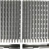 Grill Grate Replacement System for Traeger Pro 575, Traeger Pro 22, (19.00” x 21.75”) Full Grill Surface | All- in-One Grill Grates, Flavor Bars, and Grease Tray