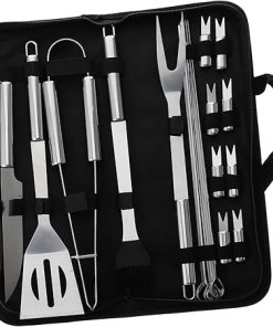 POPETPOP Outdoor Barbecue Grill Utensils Set Storage Bag for Easy Carrying Reusability