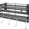Portable Griddle Caddy Organizer Black Grill BBQ Seasoning Rack Outdoor Camping Essential