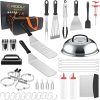 Griddle Accessories Kit 42Pcs Flat Top Grilling Tools Set with a Carry Bag Cooking