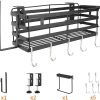 Heavy Duty Magnetic Grill Hooks, Magnet Hooks for Grill Utensils, Rust Proof Outdoor Magnetic Tools Hangers, Powerful Magnetic Hooks for BBQ Tools Refrigerator Kitchen Office 4