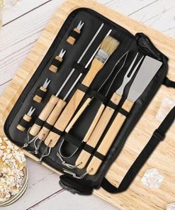 Stainless Steel BBQ Tools Grill Tools Set for Cooking, BBQ Accessories Grilling Tools, Backyard Barbecue & Outdoor Camping for Man Dad Women Barbecue Enthusias 2