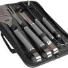 OneGrill Heavy Duty Chrome Steel Universal Grill Rotisserie Kit with 13 Watt 50 lb. Stainless Electric Motor – 45 Inch X 1/2 Inch Hexagon Spit Rod (Grills Up to 38 Inches Wide) NOT for Weber 3